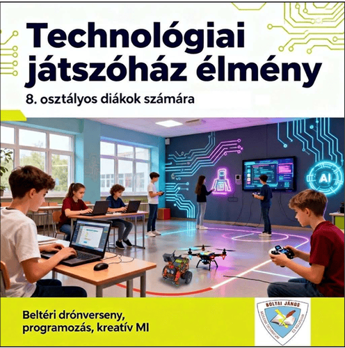 Technológiai játszóház élmény